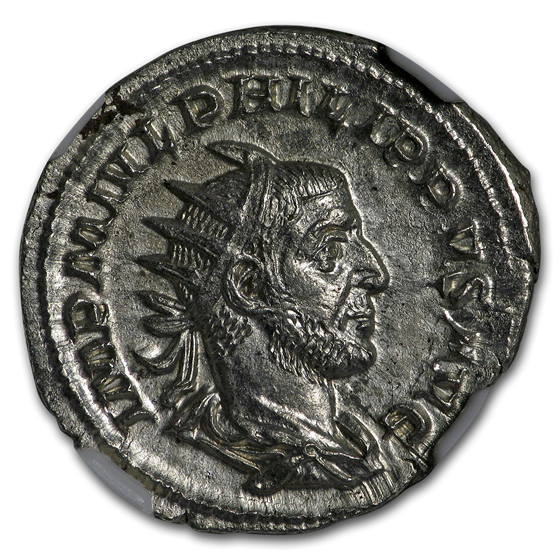 Roman Dbl. Denarius Phillip I (244-249 AD) NGC MS Roman Dbl. Denarius Phillip I (244-249 AD) NGC MS